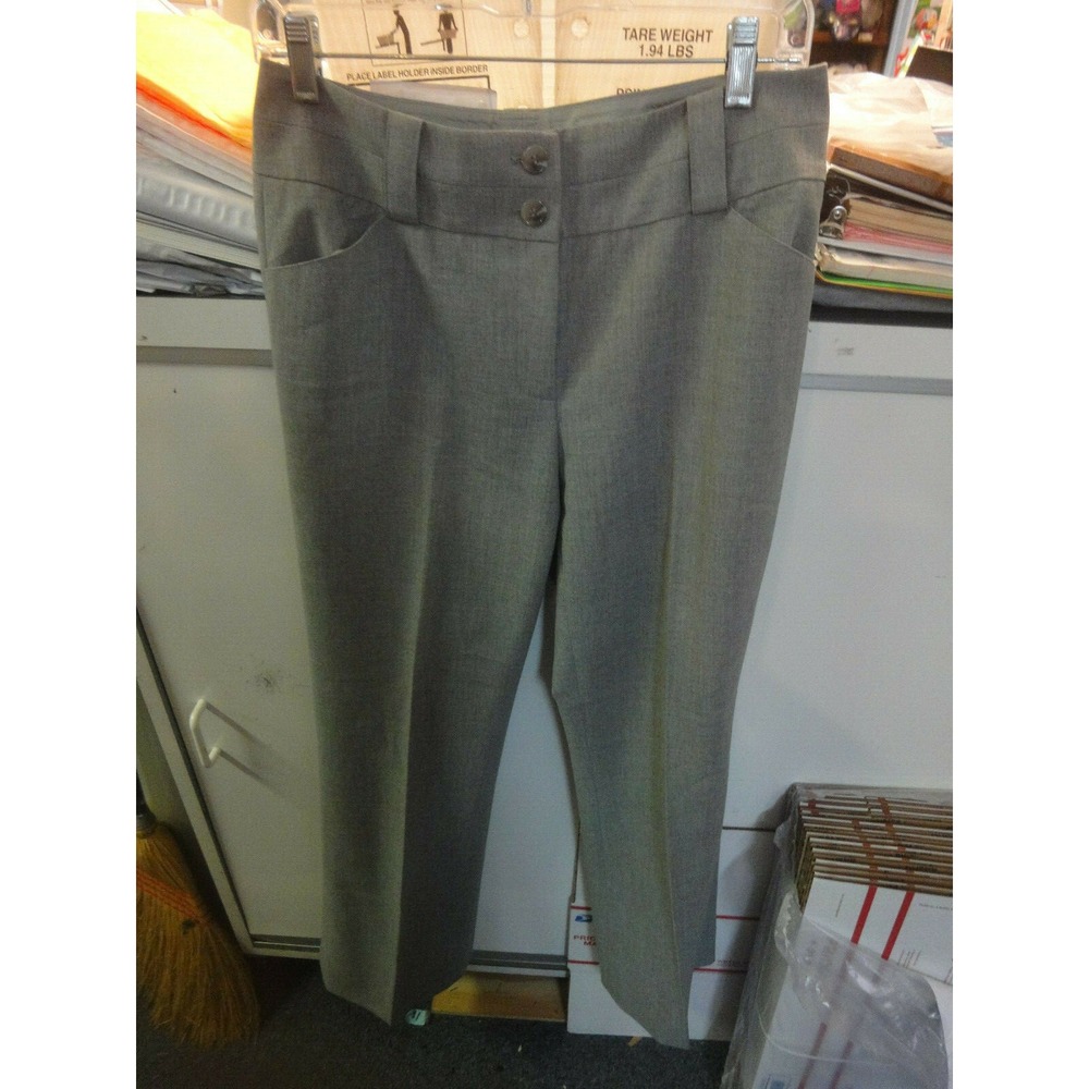 Etcetera womens size 4 grey pants slacks